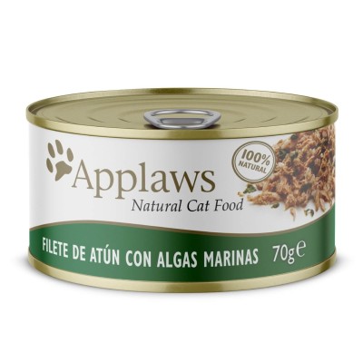 Alimento Húmedo De Atún con Algas Marinas 70 g - Applaws Natural