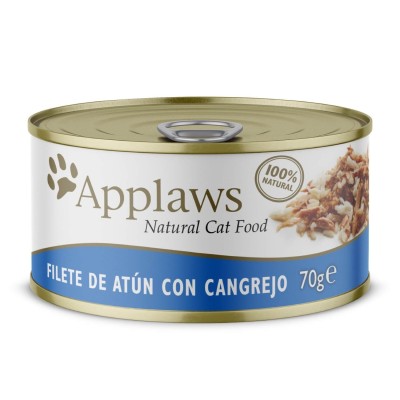 Alimento Húmedo de Atún con Cangrejo 70 g - Applaws Natural