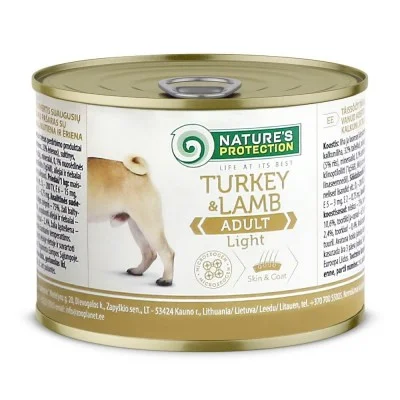 Lata Pavo y Cordero Light Natures Protection 200 g Lata Pavo y Cordero Light Natures Protection 200 g