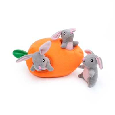 Peluche Zippy Burrow™ - Conejito y zanahoria