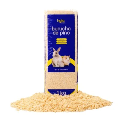 Burucha de Pino Natural para Roedores - Hola Pets Costa Rica Burucha de Pino Natural para Roedores - Hola Pets Costa Rica