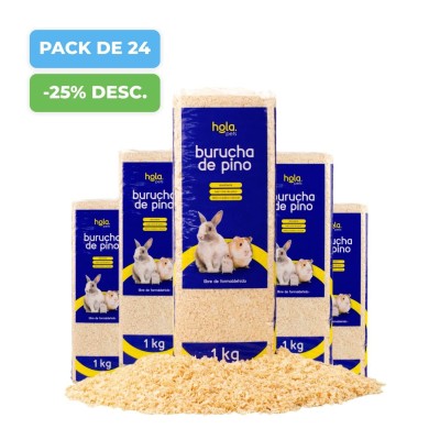 PACK AHORRO - Burucha de Pino Natural para Roedores - Hola Pets Costa Rica PACK AHORRO - Burucha de Pino Natural para Roedores - Hola Pets Costa Rica