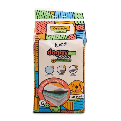 Doggy Pads Pro con Carbon Activado - 30und - Luca Doggy Pads Pro con Carbon Activado - 30und - Luca