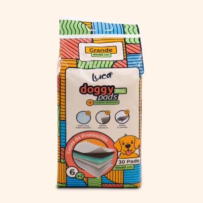 Doggy Pads Pro con Carbon Activado - 30und - Luca Doggy Pads Pro con Carbon Activado - 30und - Luca