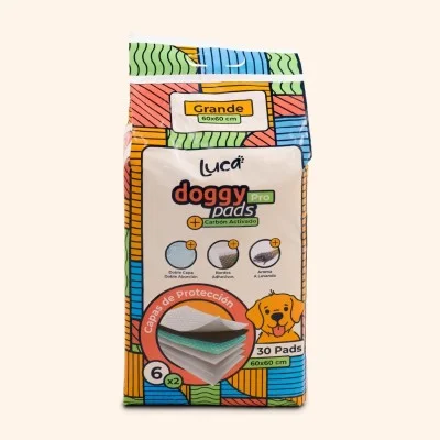 Doggy Pads Pro con Carbon Activado - 30und - Luca Doggy Pads Pro con Carbon Activado - 30und - Luca