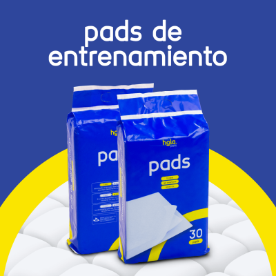 Pads Absorbentes - 30und - Hola Pets Pads Absorbentes - 30und - Hola Pets