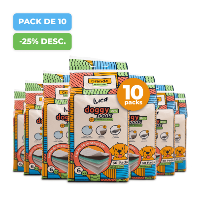PACK INTELIGENTE 10 - Doggy Pads Pro - Luca PACK INTELIGENTE 10 - Doggy Pads Pro - Luca