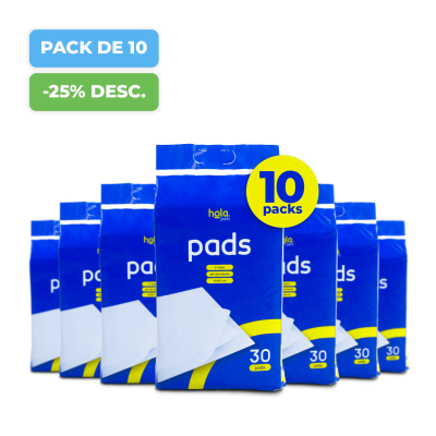 PACK INTELIGENTE 10 - Pads - Hola Pets PACK INTELIGENTE 10 - Pads - Hola Pets