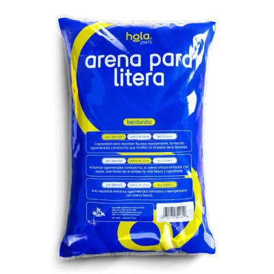 Arena para Gato 4kg - Lavanda - Hola Pets Arena para Gato 4kg - Lavanda - Hola Pets