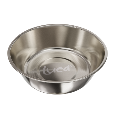 Plato de Metal para Perro Marca Luca - Costa Rica Plato de Metal para Perro Marca Luca - Costa Rica