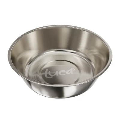 Plato de Metal para Perro Marca Luca - Costa Rica Plato de Metal para Perro Marca Luca - Costa Rica
