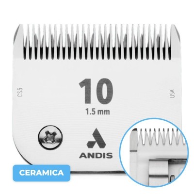 Cuchilla 10 para Grooming UltraEdge y Ceramid Edge Andis Costa Rica Cuchilla 10 para Grooming UltraEdge y Ceramid Edge Andis Costa Rica