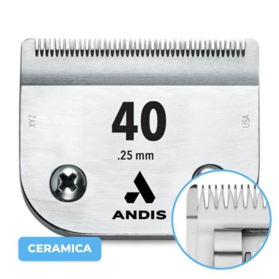 Cuchilla 40 para Grooming Andis Costa Rica Cuchilla 40 para Grooming Andis Costa Rica
