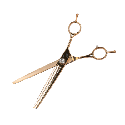 Tijera Profesional de Entresacar - Cobre Metalizado - Groomr Tijera Profesional de Entresacar - Cobre Metalizado - Groomr