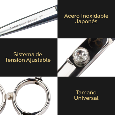 PACK Completo -Tijeras Profesionales - Groomr PACK Completo -Tijeras Profesionales - Groomr