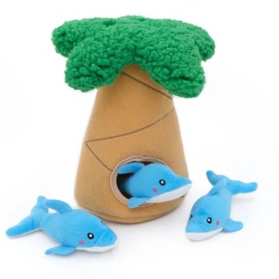 Desestresante Zippy Paws - Delfines en palmera Desestresante Zippy Paws - Delfines en palmera