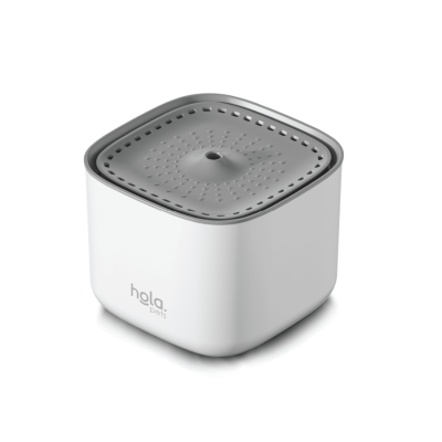 Fuente de Agua para Gatos y Perros - 3L Blanca - Hola Pets Fuente de Agua para Gatos y Perros - 3L Blanca - Hola Pets