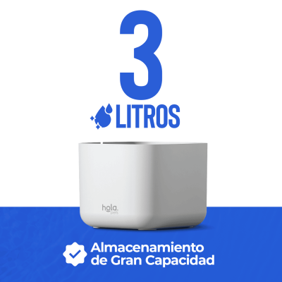 Fuente de Agua para Gatos y Perros - 3L Blanca - Hola Pets Fuente de Agua para Gatos y Perros - 3L Blanca - Hola Pets