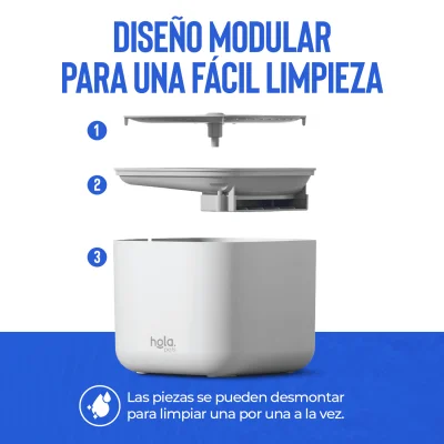 Fuente de Agua para Gatos y Perros - 3L Blanca - Hola Pets Fuente de Agua para Gatos y Perros - 3L Blanca - Hola Pets
