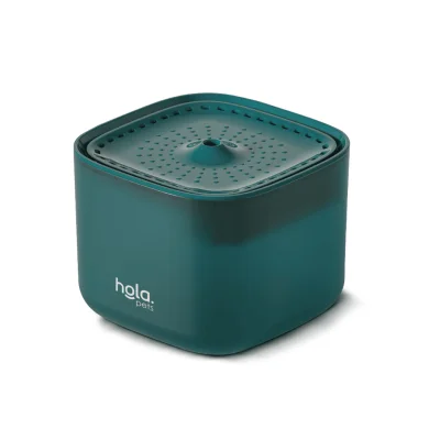 Fuente de Agua para Gatos y Perros - 3L Verde - Hola Pets Fuente de Agua para Gatos y Perros - 3L Verde - Hola Pets