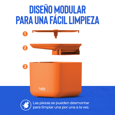Fuente de Agua para Gatos y Perros - 3L Blanca - Hola Pets Fuente de Agua para Gatos y Perros - 3L Blanca - Hola Pets