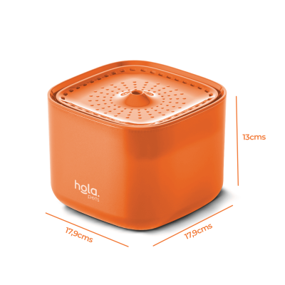 Fuente de Agua para Gatos y Perros - 3L Blanca - Hola Pets Fuente de Agua para Gatos y Perros - 3L Blanca - Hola Pets