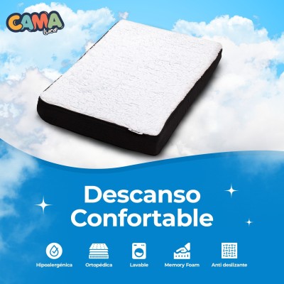 Cama Ortopédica - Blanca Small - Luca Cama Ortopédica - Blanca Small - Luca